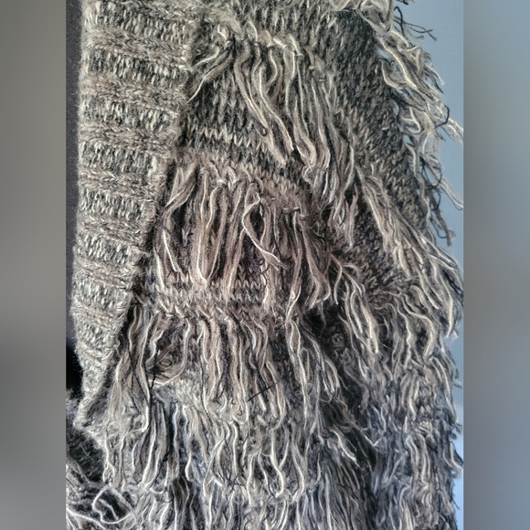 Minkpink X Urban Outfitters Fringe Knit Cardigan Small - Picture 4 of 11